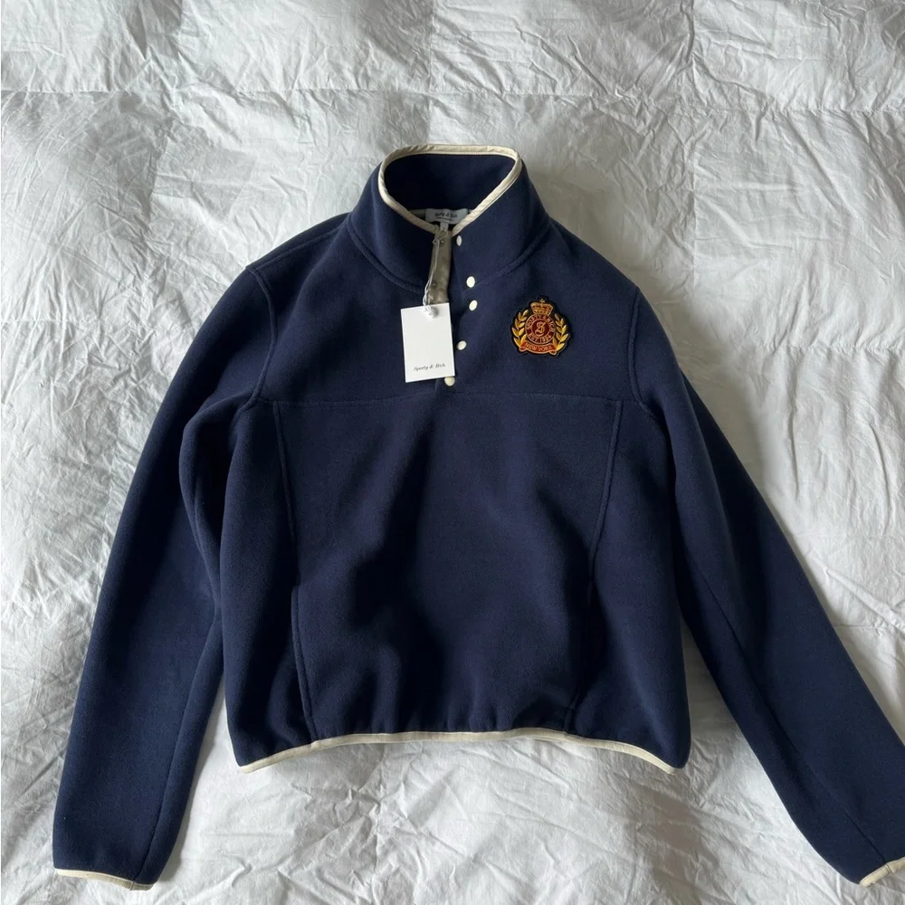 NWT Sporty & Rich NY Crest Polar - Picture 3 of 6